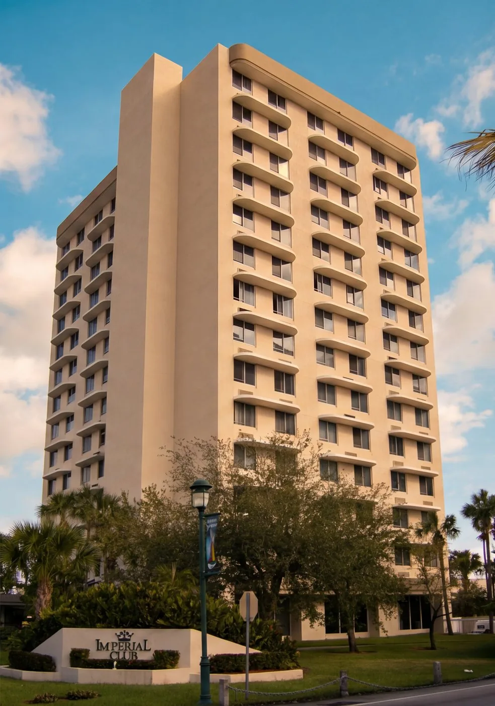 Imperial Club senior living tower